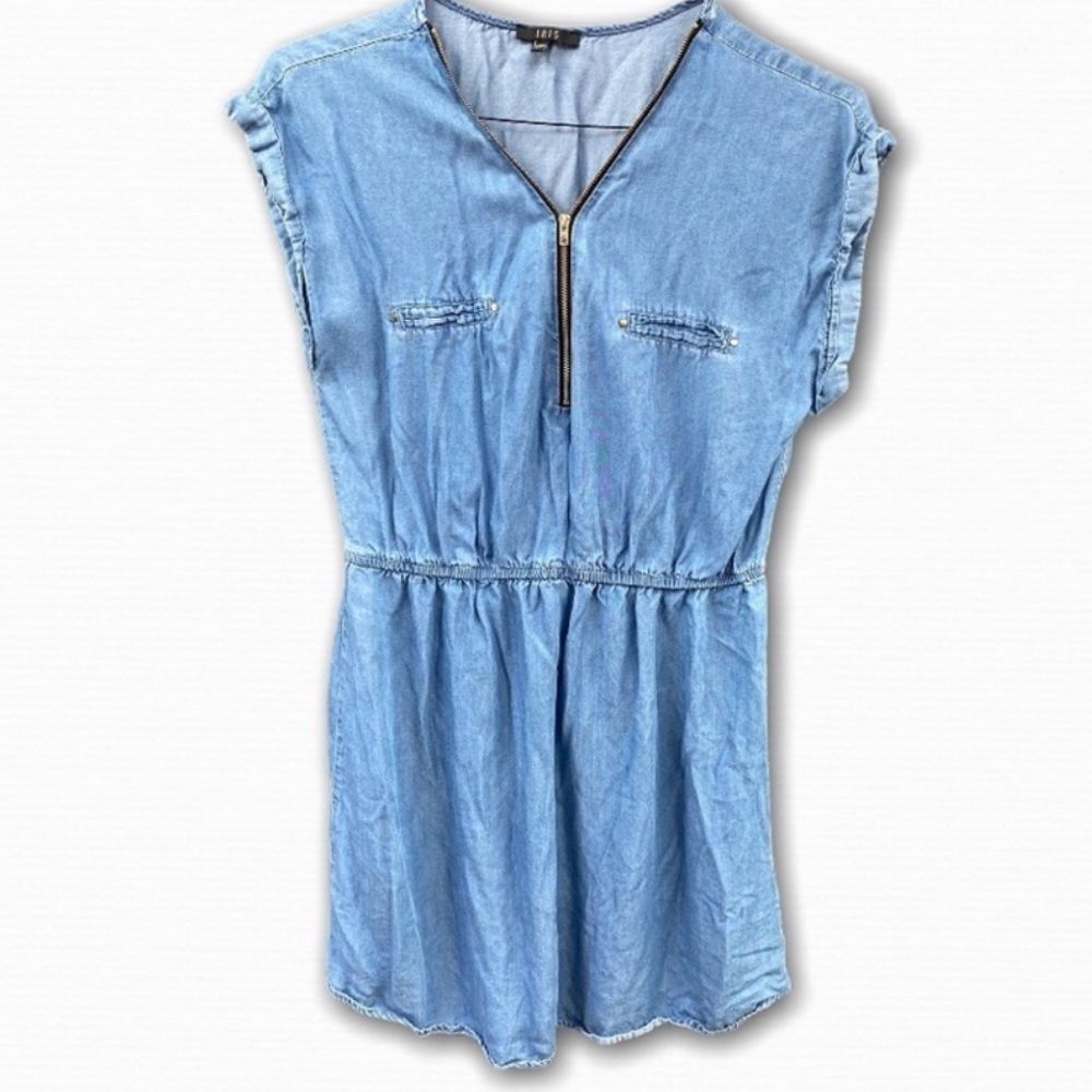 Iris Mini Dress Blue‎